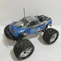 ラジコン HPI savage x サベージx カスタム INTEGY TAMIYA エンジン 3速 リバースギア 部品どり 動作未確認 ジャンク_画像1