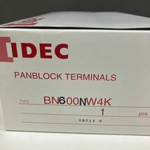 0603y2618 IDEC(アイデック) ターミナルブロック BNW・BNHWシリーズ 大容量形 直接取付け スタッド形 520A BN600NW4K※同梱不可※_画像6