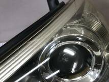 □□2403-163 ACR50/55 GSR50/55 50系 エスティマ 中期/後期 純正 AFS無 HID 左 ヘッドライト インナーメッキ系 KOITO 28-217 破損無_画像4