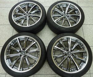 ●●2403-101 weds クレンツェ マリーシブ MARICIVE 8.5J 20in +36 PCD114.3 245/40R20 4本 程度良好 美品！ アルファード ヴェルファイア