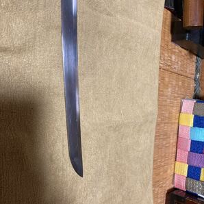 名刀の風格 小柄櫃付笛巻鞘 小脇差 35.6cm の画像8