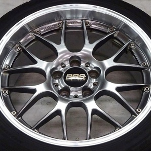 ★BBS RS 18インチホイール F:8.5J+30（225/45）R:9.5J+38(265/35)・PCD114.3★の画像2