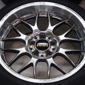 ★BBS RS 18インチホイール F:8.5J+30（225/45）R:9.5J+38(265/35)・PCD114.3★の画像4