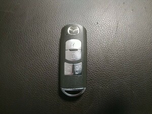  Mazda оригинальный "умный" ключ обе стороны скользящий 4 кнопка Premacy MPV и т.п. AA2305