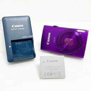 訳あり Canon コンパクトデジカメ IXY 600F パープル デジタルカメラ キヤノン キャノン