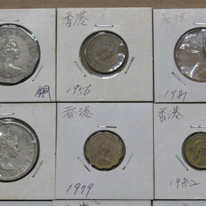 【文明館】香港 硬貨 43点(ケース込み約410g) 時代物 中国 古銭 貨幣 カ55の画像3