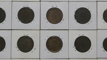 【文明館】大型稲1銭銅貨 92点(ケース込み約850g) 時代物 日本 古銭 貨幣 カ57_画像9
