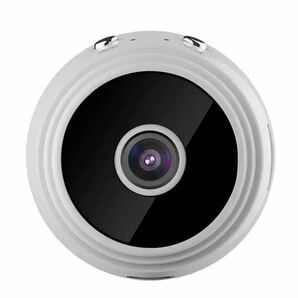 Wifi A9 超小型 ポータブル ミニIP防犯カメラ【送料無料】ホワイトの画像2