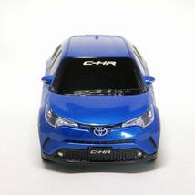 ●送料無料 トヨタ C-HR ●非売品 程度良好 大型ミニカー プルバックカー ブルー系 カラーサンプル TOYOTA チョロＱ仕様 即決！_画像4