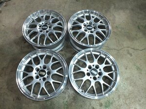 BBS RG718 FORGED 17インチ ホイール 17x8J +35 PCD112 5H ハブ径 54mm 4本セット