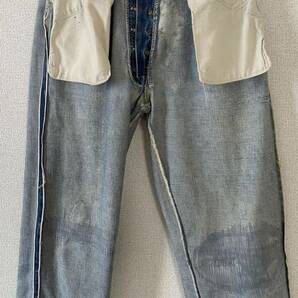 ビンテージ ヴィンテージ オリジナル リーバイス levis 50s 革パッチ 501xx ニルバーナ 506xx 507xx 557xx 47モデル BIGE USA製 の画像9