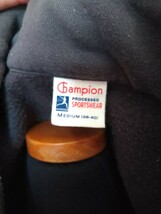 Champion　ハーフジップ トレーナー 長袖　チャンピオン　М　黒 グレー_画像5