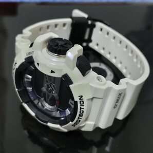 人気 極美品 G-SHOCK カシオ GBA400 SS Bluetooth G'MIX レア モデル 稼働品 アナデジ Gショック CASIO ジーショック パール 白 腕時計 の画像5