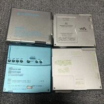 SONY MDウォークマン 4台 電池ケース1個 MZ-E77 MZ-E700 MZ-E730 MZ-E810SP _画像7