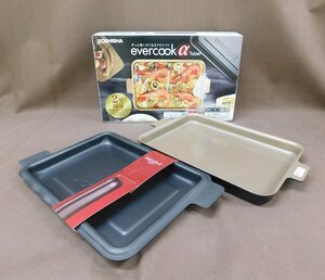 ☆未使用品☆ドウシシャ　evercook α tablet　エバークック　フライパン　家庭用　IH　ガス対応　オール熱電対応　調理器具　