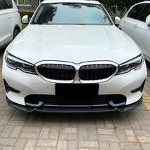 【送料無料】 フロントバンパー フロントカナード カーボン BMW 3シリーズ G20 G21 2019-2022 フロント リップ スポイラー_画像5