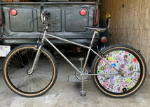 KUWAHARA BMX survivor 26 インチ OLD NEW STYLE CP NITTO MX2 TANGE DIA COMPE MKS SUGINO KASHIMAX MASH IZUMI クローム クワハラ STUSSY_画像2