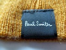 ★ レディース ポールスミス Paul Smith BLACK あたたかな ウール ボーダー柄 長袖ニット Ｍサイズ ワインレッド×ダークパープル_画像8