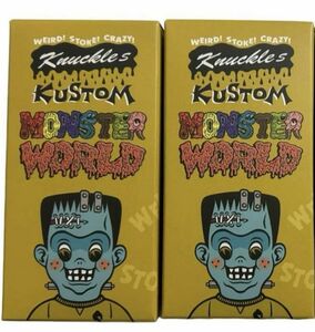 新品 headlockstudio knuckle's KUSTOM MONSTER WORLD カスタムモンスターワールド 2箱