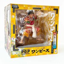 未開封 美品 ◆ ワンピース P.O.P スーパー歌舞伎 II モンキー D ルフィ フィギュア メガハウス ONE PIECE ポートオブパイレーツ KABUKI_画像1