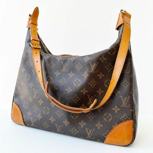 ◆ ルイ ヴィトン LOUIS VUITTON モノグラム ブローニュ 35 ショルダーバッグ M51260 ブラウン レディース メンズ かばん