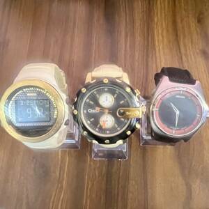 ★SEIKO セイコー WIRED 360-DAAD SOLAR RADIO WAVE / D&G DOLCE&GABBANA TIME / NIXON Super Hero 腕時計【動作確認済】 