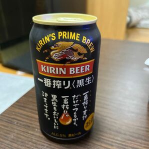 キリン　1番搾りプレミアムビール　黒生　PRIME BREW