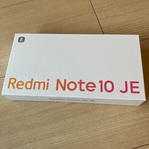 Redmi Note 10 JE XIG02 6.5インチ メモリー4GB ストレージ64GB グラファイトグレー　通電確認済み 箱あり付属品あり 送料無料