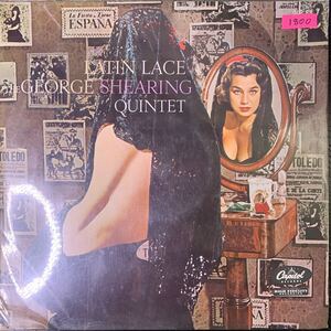 ジョージ・シアリング The George Shearing Quintet Latin Lace 2LP88 カクテルジャズ ラテン ピアニスト ラテンジャズ 美女ジャケ