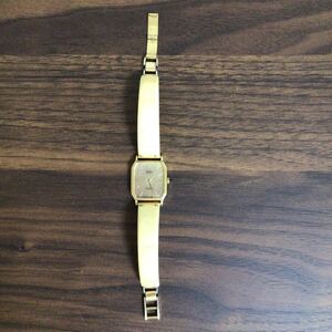 【SEIKO】セイコー Exceline 14K ST. STEEL BACK (1400-7770) JAPAN-K 腕時計 稼働品