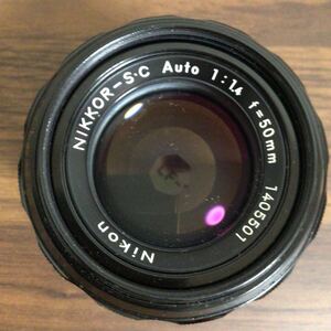 ★現状品★ニコン Nikon NIKKOR S.C Auto 50mm F1.4レンズ 