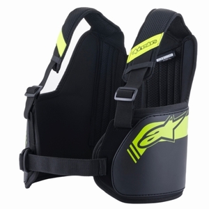 alpinestars( Alpine Stars ) BIONIC RIB SUPPORT For KIDS/JUNIOR( guard the best ) ( chest 65-79cm) 155 BLACK YELLOW FLUO