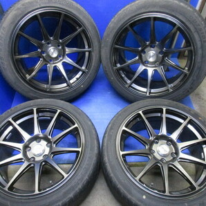 KYOWA 8.5J18+35 9.5J18+30 5/114+ 225/45R18＆ 245/45R18  マークX クラウン ツアラー 30ソアラ RX8 RX7 ローレル USDMの画像1