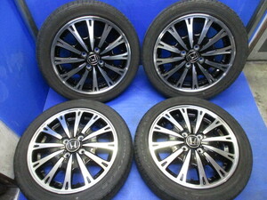 N-BOX N-WGN N-ONE HONDA 流用 等 ホンダ 純正 4.5-15+45 4H100 グッドイヤーLS2000　深溝 165/55R15 15インチ 4本セット