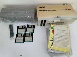 NEC PC-9801DA/U2 accessory personal computer parts Showa Retro used Junk present condition goods szlp