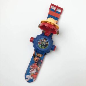 【新品】子ども用 プロジェクター付き 腕時計 時計 プロジェクション パウパト パウパトロールの画像3