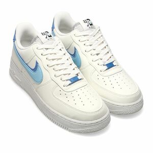 nike air force 1 '07 lv8 sail/blue chill-medium blue-black 22fa-i