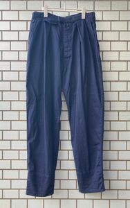 80's katharine hamnett classic high-waist Trousers navy