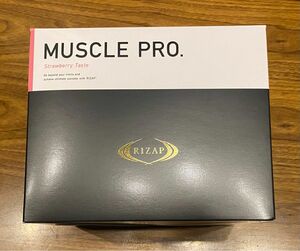 RIZAP プロテイン MUSCLE PRO ストロベリー味　１箱30袋