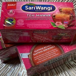 Sariwangi サリワンギ TEH MAWAR 3箱