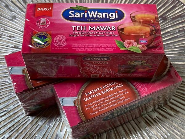 Sariwangi サリワンギ TEH MAWAR 3箱