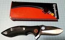 ■ 新品未使用 ■ スパイダルコ ■ 折りたたみナイフ ■ 直刃 ■ ブラック ■ Spyderco ■ スパイダルコ_画像1