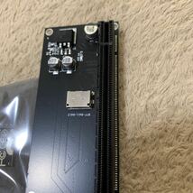 603t0333☆ xiwai Oculink SFF-8611 データケーブル PCI-E 3.0カード - PCI Express M.2 M-Key - SFF-8612 ホストアダプター GPD_画像4