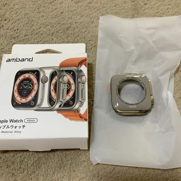 603t0632☆ amBand 3 in 1 メタルケース Apple Watch Series 6/SE2/SE/5/4 44mmに対応 数秒でApple Watch Ultraに変身できる
