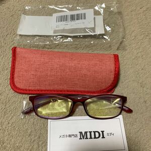 603t1416☆ [MIDI ミディ] 10カラーで遊べる老眼鏡 「COLORS」 老眼鏡 おしゃれ レディース メンズ ブルーライトカット