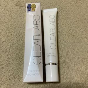 603t1441☆ CLEARLABO ホワイトニング 歯磨き ジェル はみがき粉 口臭 虫歯予防 歯間ブラシ 日本製造 30g