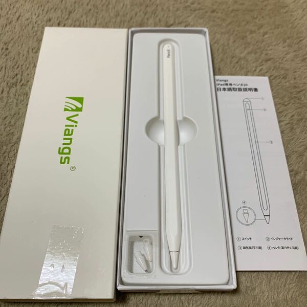 603t1502☆ アップルペンシル Viangsタッチペン ipad ペン 磁気充電 apple pencil互換スタイラスペン