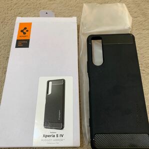 603t2928☆ Spigen Xperia 5 IV ケース TPU [ SO-54C | SOG09 | A204SO ] ストラップ ホール付きの画像1