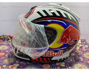 激安から★新品☆MALUSHUN日本未発売ア風REDBULLレッドブルフルフェイスヘルメットライオンロードサイズXXL即決アリ