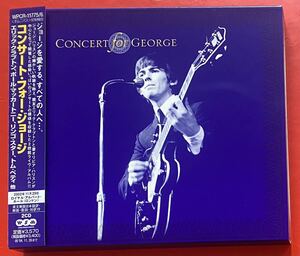 【2CD】コンサート・フォー・ジョージ「CONCERT FOR GEORGE」ジョージ・ハリスン GEORGE HARRISON 国内盤 盤面良好 [01281023]